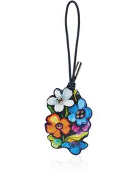 Christian Louboutin - Leather Flower Bag Charm - Lyst