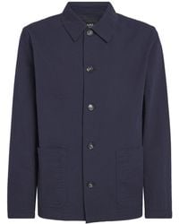 A.P.C. - Cotton Overshirt - Lyst