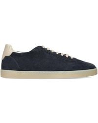 Brunello Cucinelli - Suede Low-Top Sneakers - Lyst