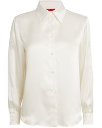 MAX&Co. - Silk-satin Shirt - Lyst