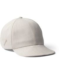 Prada - Denim Baseball Cap - Lyst