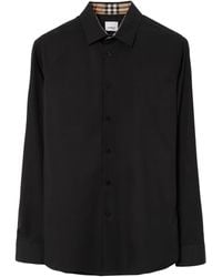 Burberry - Stretch-Cotton Ekd Shirt - Lyst