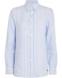 Weekend by Maxmara - Linen Stripe Shirt - Lyst