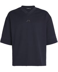 J.Lindeberg - Mesh-Jersey Milos T-Shirt - Lyst