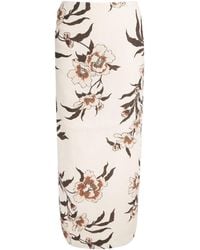 SIR. - Linen Peony Asymmetric Maxi Skirt - Lyst