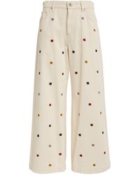 Weekend by Maxmara - Embroidered Oggeri Jeans - Lyst
