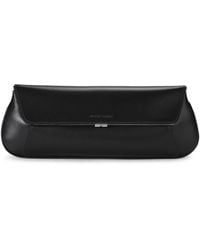 AMINA MUADDI - Leather Ami Clutch Bag - Lyst