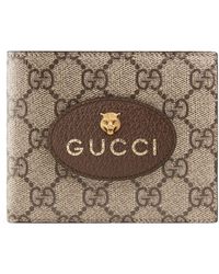 Gucci - Neo Vintage Gg Supreme Wallet - Lyst