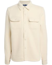 Polo Ralph Lauren - Wool-Blend Felt Overshirt - Lyst