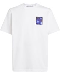 CASABLANCA - Organic Cotton Meduse Sportive T-Shirt - Lyst