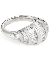 Anita Ko - And Diamond Domed Zoe Ring - Lyst