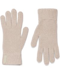 Giorgio Armani - Cashmere Ribbed Gloves - Lyst