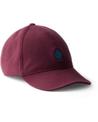 Prada - Cotton Old Piqué Baseball Cap - Lyst