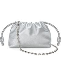 Loewe - Mini Leather Flamenco Clutch Bag - Lyst
