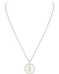 Messika - Lucky Move, Diamond And Mother-Of-Pearl Necklace - Lyst