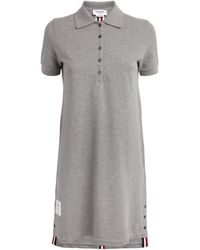 Thom Browne - Polo Shirt Mini Dress - Lyst