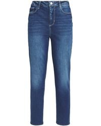 L'Agence - Celestia Ultra-High-Rise Slim Jeans - Lyst