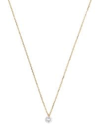 PERSÉE - And Diamond Danaé Necklace - Lyst