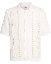 Wax London - Cotton Knitted Tellaro Shirt - Lyst
