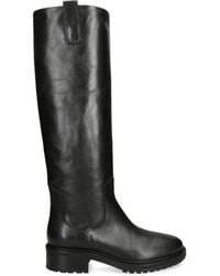 Aeyde - Leather Henry Knee-High Boots 45 - Lyst