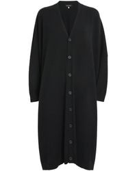 Eskandar - Cashmere Wide Longline Cardigan - Lyst
