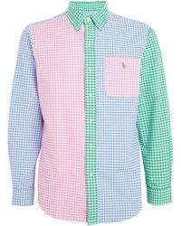 Polo Ralph Lauren - Colour-block Polo Pony Oxford Shirt - Lyst