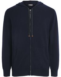 N.Peal Cashmere - Cashmere Ladbroke Zip-Up Hoodie - Lyst