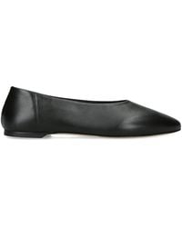 TOTEME - Leather Slip Ballet Flats - Lyst