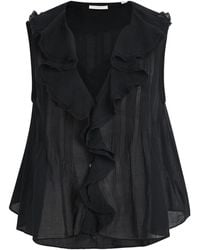 Doen - Organic Cotton Hilda Ruffle Top - Lyst
