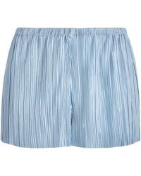 Cult Gaia - Sinclair Origami Plissé Shorts - Lyst