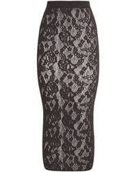 Wolford - Infinite Rose Net Skirt - Lyst
