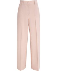 Weekend by Maxmara - Virgin Wool Tailored Trousers - Lyst