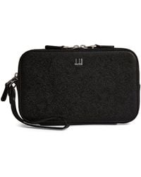 Dunhill - Leather Cadogan Messenger Pouch - Lyst