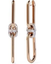 Annoushka - And Diamond Knuckle Dust Double Hoop Earrings - Lyst