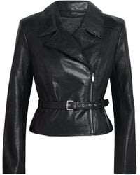 PAIGE - Foxe Lamb Leather Jacket - Lyst