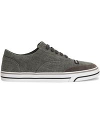 Dolce & Gabbana - Dg Sailing Linen Sneakers - Lyst