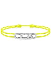 Messika - Care(S) And Diamond Pavé Bracelet - Lyst
