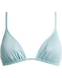 Wolford - Textured Triangle Bikini Top - Lyst