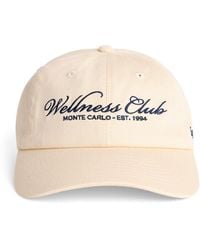 Sporty & Rich - Cotton Embroidered Baseball Cap - Lyst