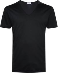 Zimmerli of Switzerland - 286 Sea Island V-Neck T-Shirt - Lyst