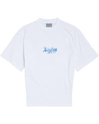 Balenciaga - Cotton Sketchy Logo T-Shirt - Lyst