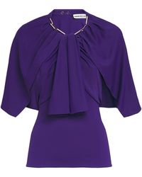 Rabanne - X Dinh Van Chain Cape Top - Lyst