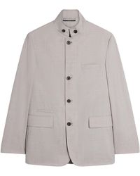 dunhill - Wool Single-Breasted Jacket - Lyst