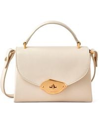Mulberry - Small Leather Lana Top-Handle Bag - Lyst
