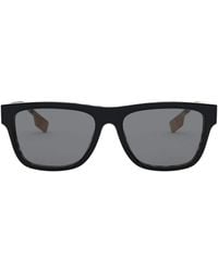 Burberry - Acetate Square Sunglasses - Lyst