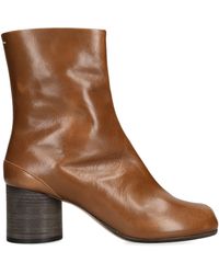 Maison Margiela - Sun-Bleached Leather Tabi Boots 60 - Lyst