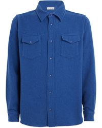 God's True Cashmere - Cashmere And Lapis Lazuli Shirt - Lyst