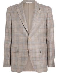 Pal Zileri - Wool-Silk-Linen Vicenza Blazer - Lyst