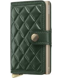 Secrid - Premium Leather Embossed Diamond Miniwallet - Lyst