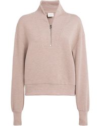 Varley - Doublesoft Davidson Quarter-Zip Sweatshirt - Lyst